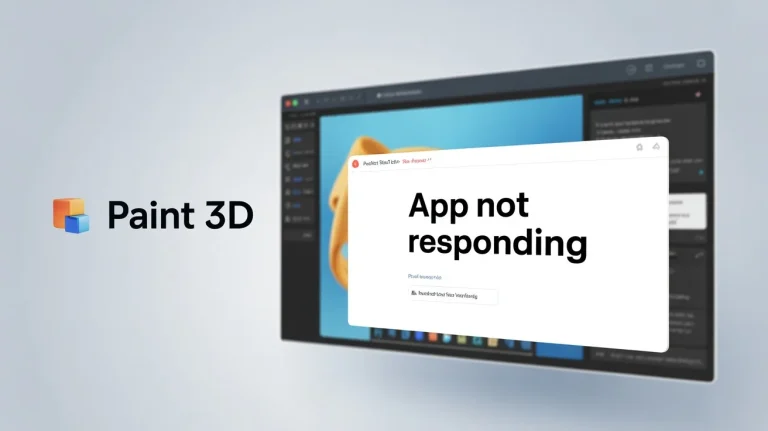 paint 3d not working