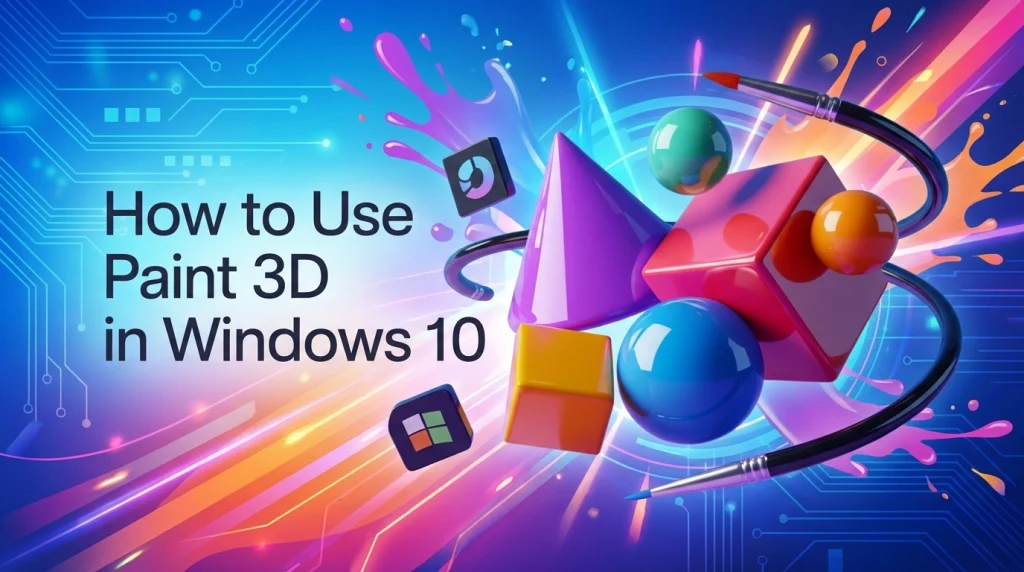 How to Use Paint 3D in Windows 10