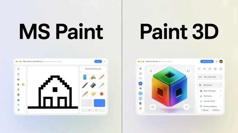 MS Paint VS Paint 3D